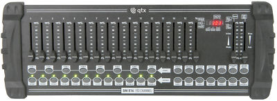 DM-X16 192 KANAL DMX LICHT CONTROLLER DJ BÜHNE CLUB BELEUCHTUNG PARTY 