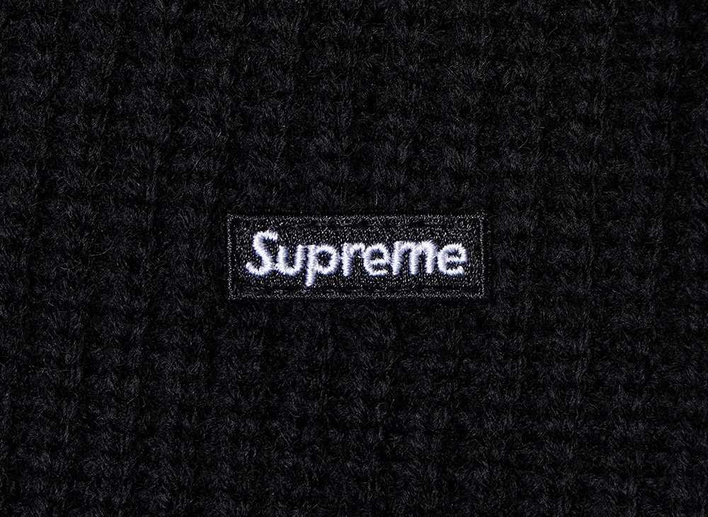 Supreme Small Box Polo Sweater FW24 5colors Black Green Pink Supreme Small Box Polo Sweater FW24 5colors Black Green Pink