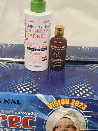 Pure Egyptian Magic Carrot Lotion and Oil - Picture 2 of 3