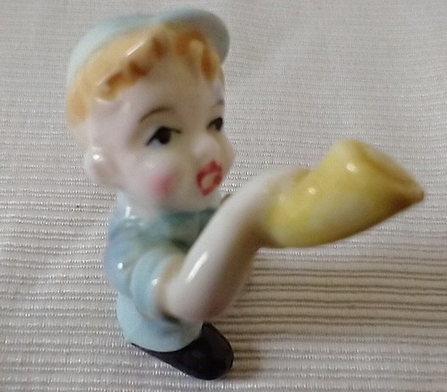 1960's Vintage Little Boy Blue Come Blow Your Horn with Lamb and Cow Miniatures - Picture 6 of 17