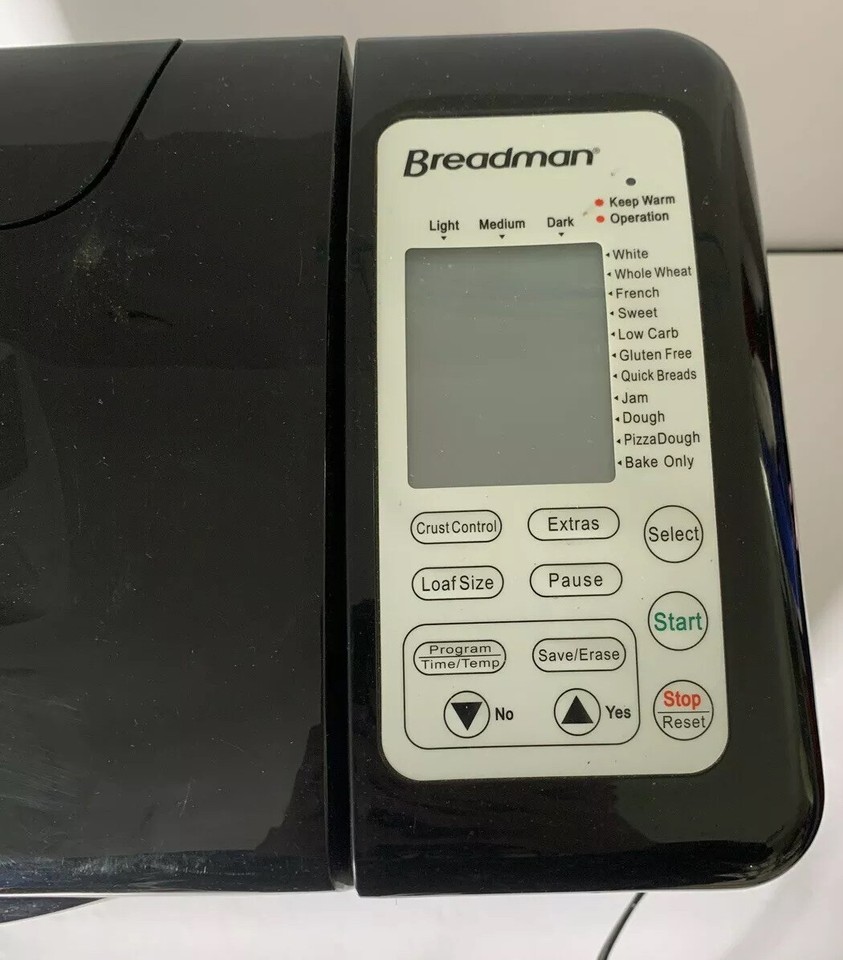 BREADMAN ULTIMATE PLUS Stainless Steel Convection TR2500BC BREAD MAKER