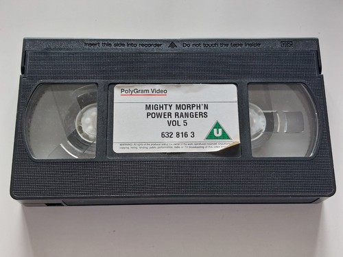 Vhs Video Cassette Tape Mighty Morphin Power Rangers Vol 5 Volume 5 - Picture 4 of 4