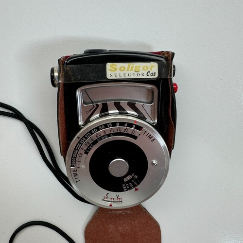 Soligor Selector Cds Light Meter Lightmeter Photography Tool Vintage - Picture 3 of 8
