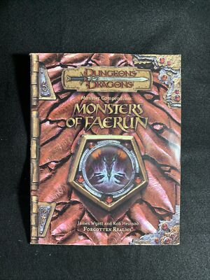 Dungeons and Dragons: Monster Compendium. Monsters of Faerun