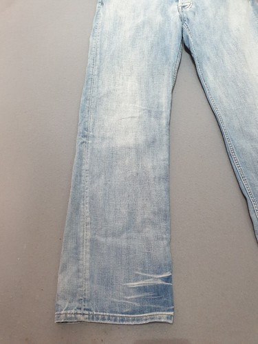 Jeans Teddy Smith para hombre W34 L33 azul claro Y2K bolsillos vintage - Imagen 4 de 22