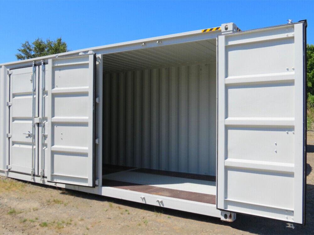 40ft HQ High Cube 4 Side Door Open Side Shipping Storage Container