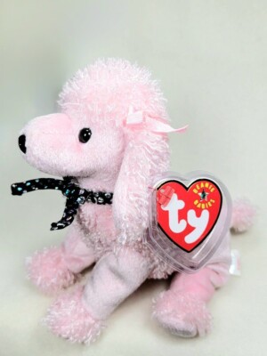 Ty Beanie Baby 4374 Brigitte Pink Poodle | eBay