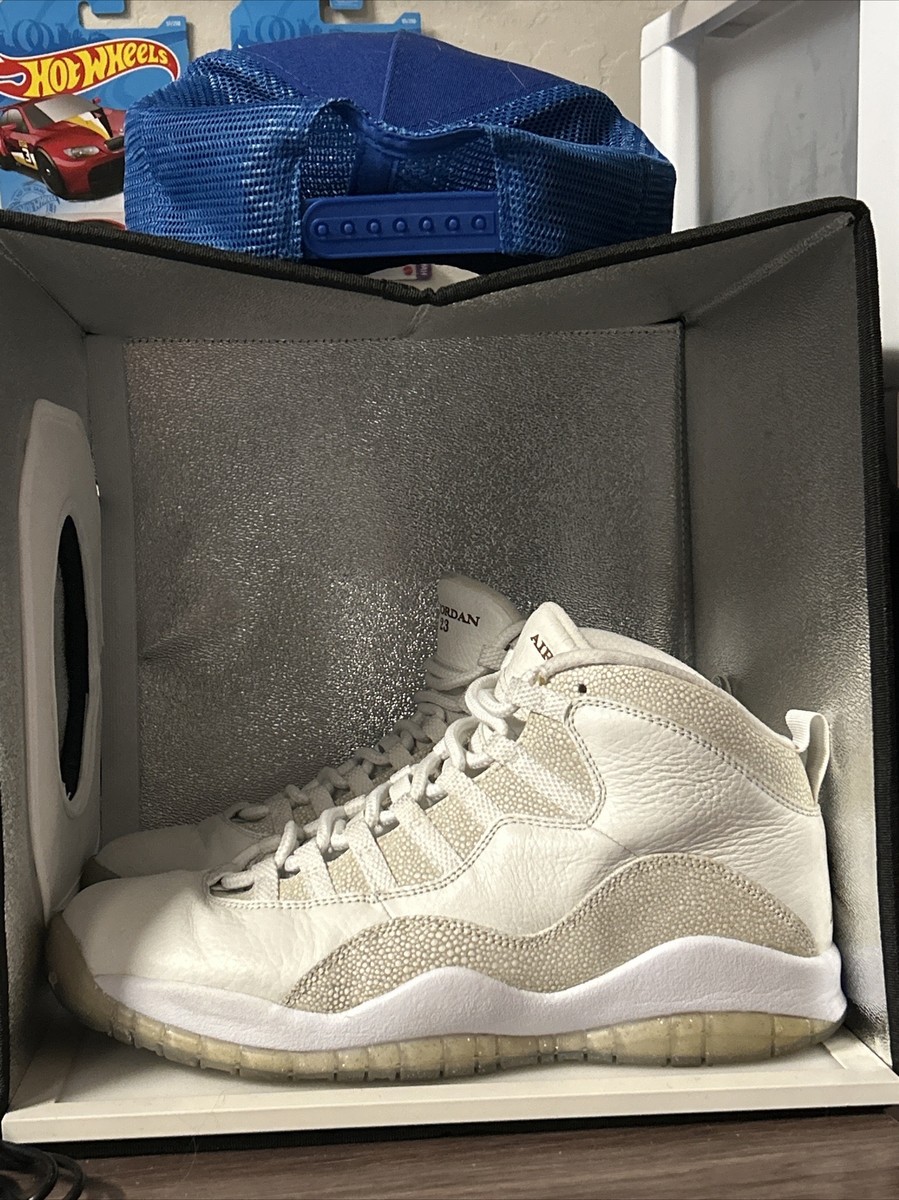 Size Jordan 10 Retro x OVO White 2015 Chicago Concord Bred