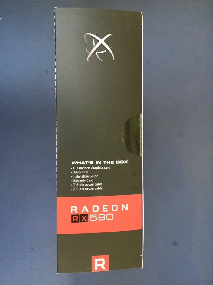 New XFX RX 580 GTR Black Edition 8GB Crimson OC+ 1425M D5 LED (RX-580P8DBRR) - Image 2 of 3