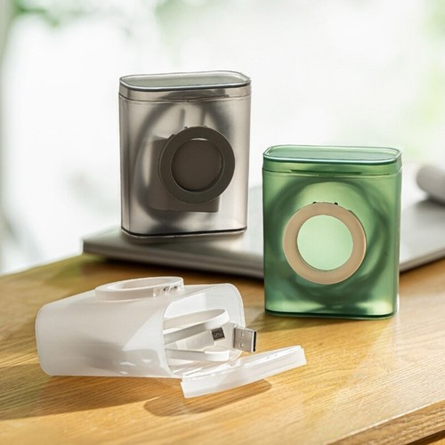 3Pcs Travel Cable Storage Box with Phone Holder , 7.8x4.9x9.3cm Cable Cord Case - 第 4/8 張圖片
