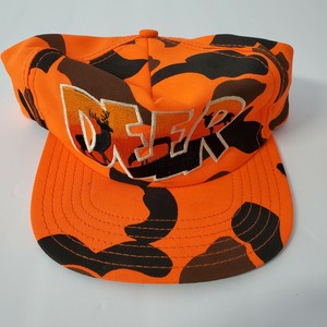 blaze orange camo hunting hats