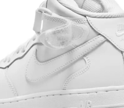 NEW Nike Air Force 1 Mid LE (GS) White (DH2933 111) Sz 7 YOUTH | eBay