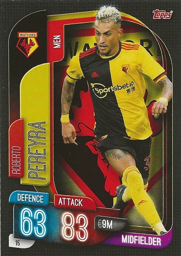 Match Attax 2019/20 Watford FC Club Edition - Men Women Under 23 Legends CHOOSE - Picture 16 of 66