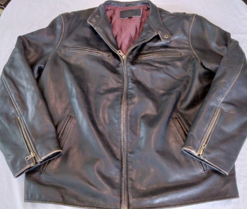 Moto Racer Leather Jacket Bomber 