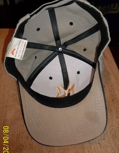 New York Yankees Baseball Cap hat, Adjustable, Khaki, beige color - 第 4/4 張圖片
