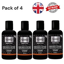 Wilkinson Sword Barber’s Style Beard Wash & Softener for Men 177ml Pack of 4