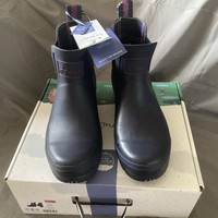 JOULES Wellibob Navy Blue Wellington Boots UK 6 - Pl See Description & Pics £49