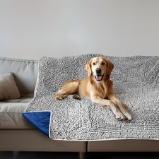   Dog Blanket - Chenille Water Absorption Blanket for Bed  Couch Cover for Dogs