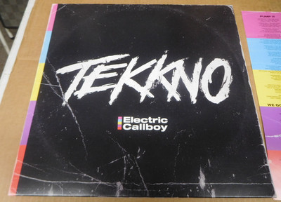 Electric Callboy - Tekkno Limited Edition Ultra Clear Vinyl w/ Poster
