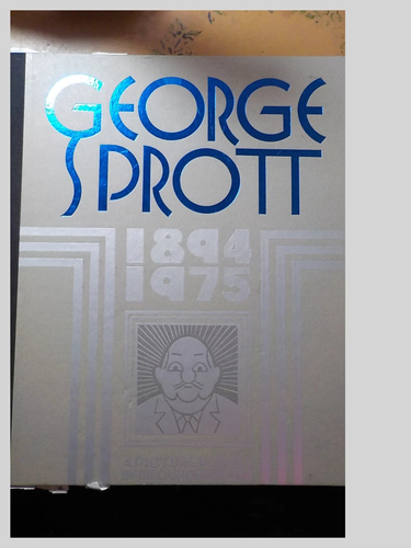 George Sprott 1894 1975 A Picture Novelle By The Cartoonist Seth Hardcover Book