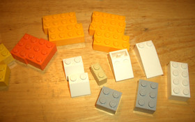 LEGO CLASSIC: Creative Supplement Bright (10694)-Box, Catalog and a few Legos