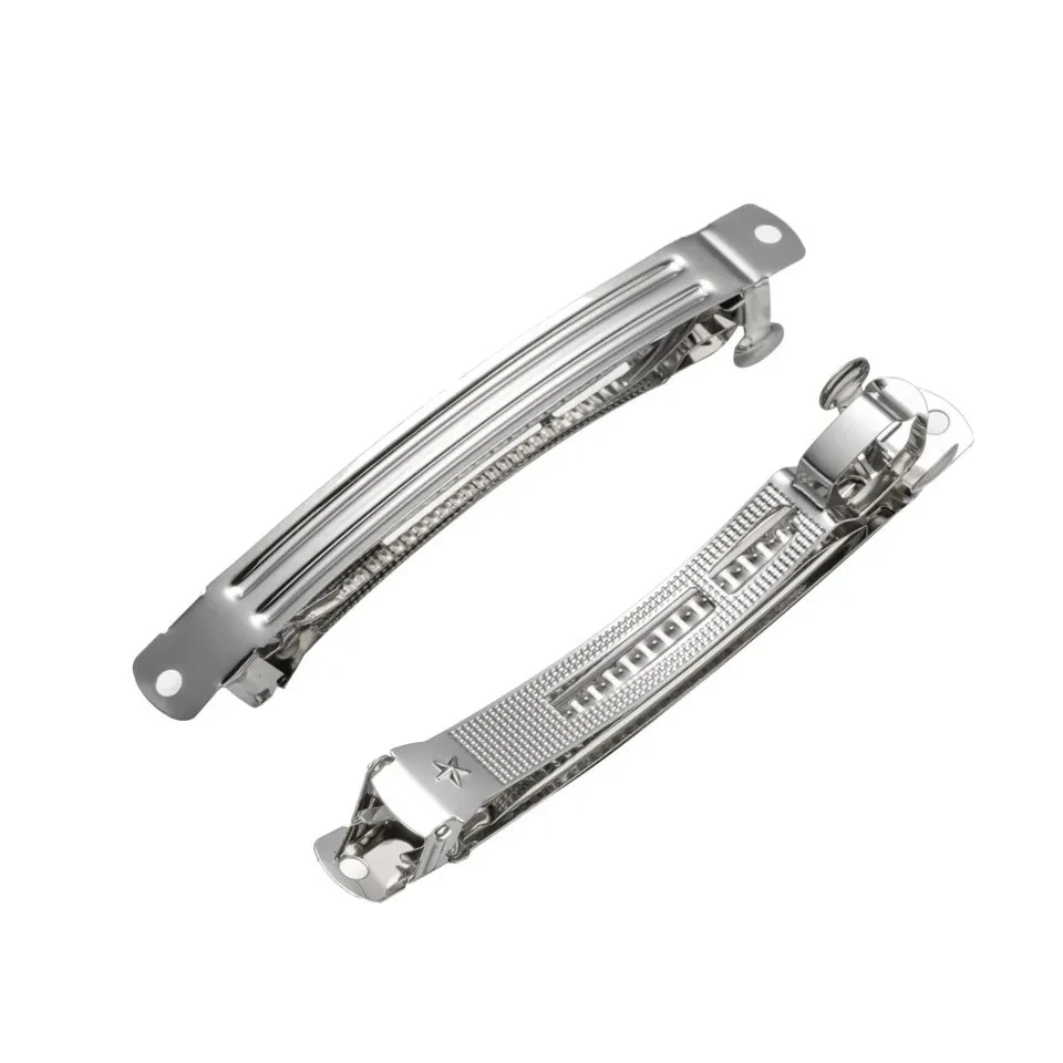 10件装金属法国发夹发夹别针空白底座DIY发夹工艺品 — 第 4/4 张图片