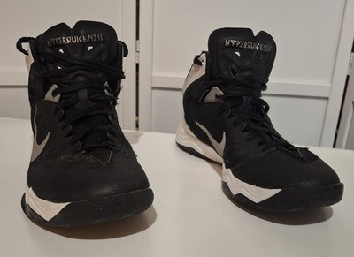 Pre Owned Nike Zoom HyperQuickness Basketball Shoes Men Size 11 Black 599421-001