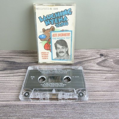 Jeff Foxworthy The Redneck Test Cassette Laughing Hyena Tapes 1990