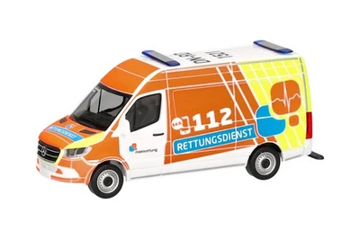 HERPA MERCEDES SPRINTER RETTUNGSWAGEN RTW EXKLUSIV MODELL LIMITIERT NEU/OVP - Bild 1 von 4