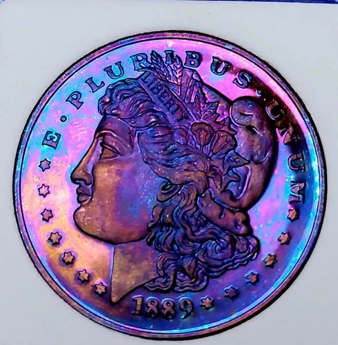 American Mint Limited Edition 1889-cc Morgan silver Dollar Proof