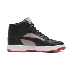 Puma Rebound Layup Piping 40208001 Mens Black Lifestyle Sneakers Shoes