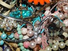 Junk Drawer Lot 2lbs Broken Vintage-Now Jewelry for Crafts Repairs — photo 8