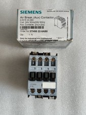 SIEMENS 3TH50-22-0AB0 AIR BREAK AUX CONTACTOR COIL24V AC FREE FAST