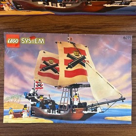 RARE 1992 LEGO System #6271 Imperial Flagship - Complete With Box & Manual