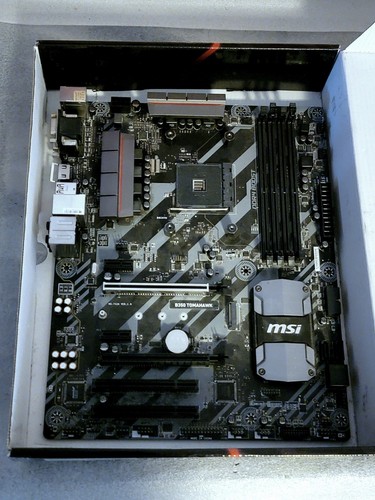 MSI B350 Tomahawk - AM4 - potenziell nicht funktionsfähig wie besehen / für Ersatzteile