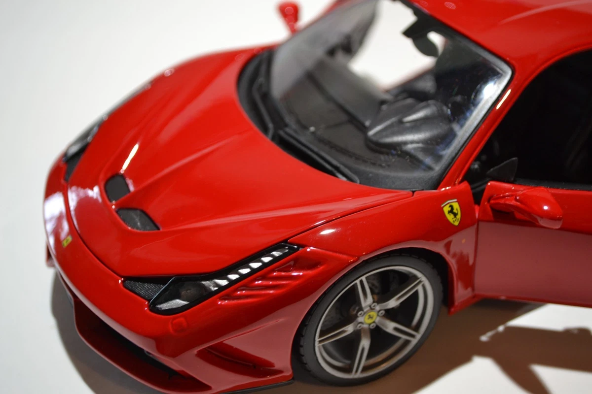 Ferrari 458 Speciale Red 1/18 Maisto Detailed No Box not BBR Kyosho