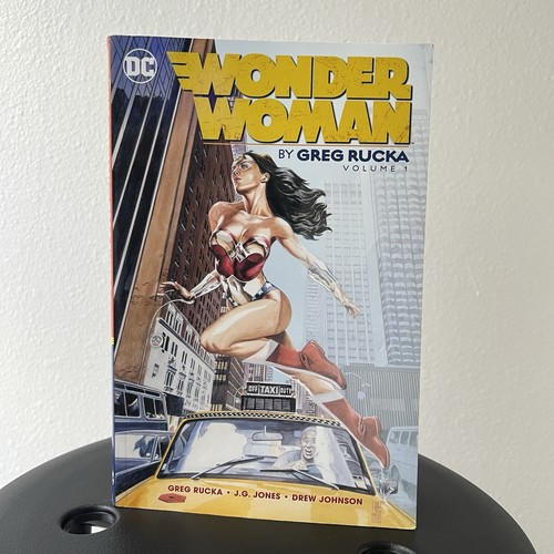 Wonder Woman by Greg Rucka Volume 1 Dc Deluxe Tpb Rare Oop Amazons Cheetah Diana