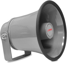 Indoor / Outdoor PA Horn Speaker - 8.1  Portable PA Speaker with 8 Ohms Impedanc