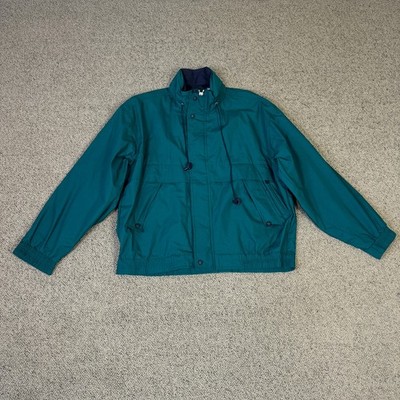 Towne London Fog Vintage Full Zip Waterproof Jacket US Men's XL