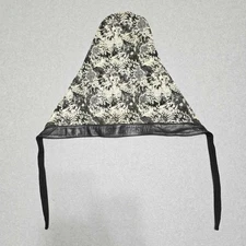 Harley Davidson Leather Head Wrap Do Rag Skull Cap Cotton One Size Fits Most