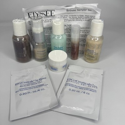 ELYSEE Birthday Sampler Set Skincare Facial Cleanser Serum Moisturizer Lotion 