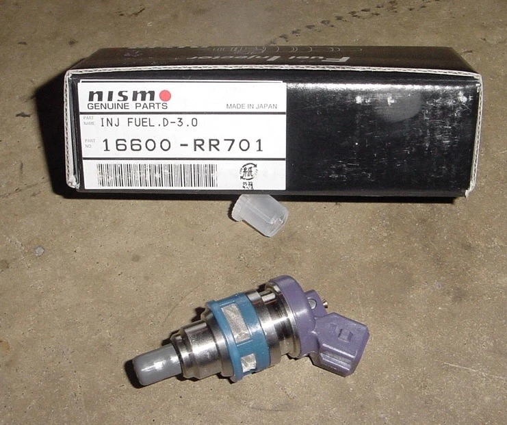 Inyector genuino NISMO 555cc techo púrpura NISSAN Z32 88-94 300ZX doble turbo Foto 4 de 4