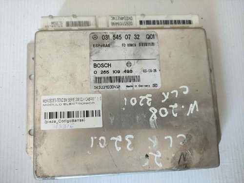 0315450732 elektronikmodul MERCEDES-BENZ CLASE CLK W208 CABRIO 3.2 1998 93316