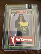 2024 Panini Instant Nika Muhl Jungle Parallel 08/25 WNBA Draft Pick