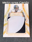 2024 Panini Flawless Russell Wilson Jumbo Patches /25 Steelers