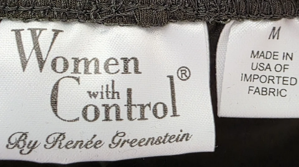 Women With Control Womens Pants Size M Medium Elastic Waist - Image 2 of 4