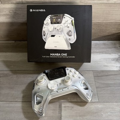 Manba One V2 Color Interactive Screen Controller For Nintendo Switch 2 Pc w/Dock