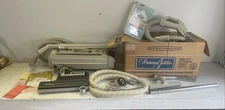 Vintage Electrolux Model 1521 Vacuum Set Works NOS Accessories Hose Canister