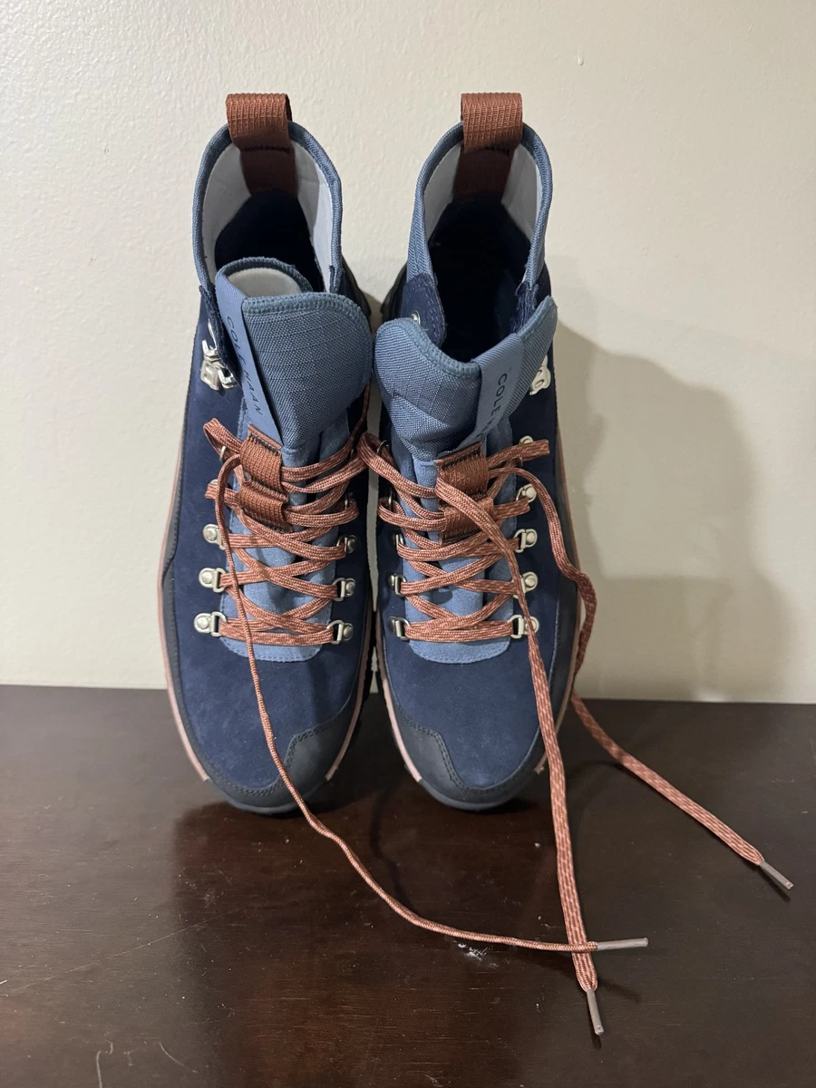 Men’s Cole Haan ZeroGrand Blue Waterproof Hiker Boots size 11.5 Cole Haan Men main image 3