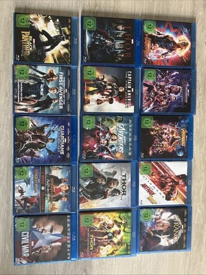 Marvel Universe Phase 1-3 fast Alle Filme